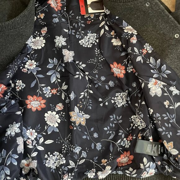 Well Worn Ladies' Bomber Style Jacket, Gray - Picture 4 of 8